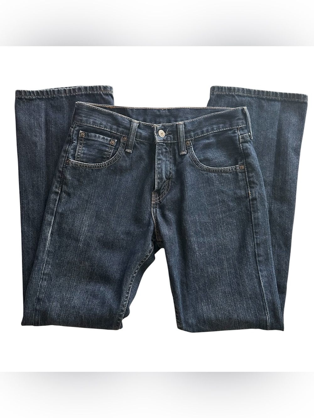 Women’s Levi’s Dark Blue Denim Jeans - Classic Straight Fit 29 waist
